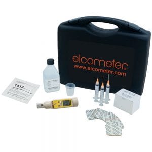 Elcometer 138B Basic Bresle Salt Kit dengan Elcometer 135C Bresle Test Patches - E138-EC