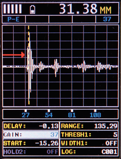 CG100 Pulse Echo Mode