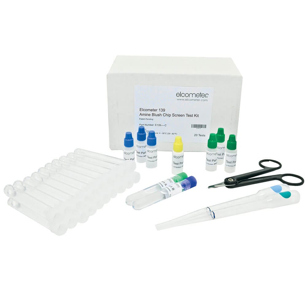 Elcometer 139 Amine Blush Chip Screen Test Kit