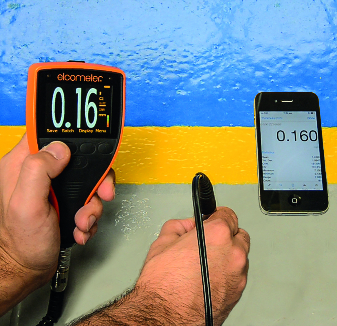 Elcometer 500 Concrete Coating Thickness Gauge - Image 4