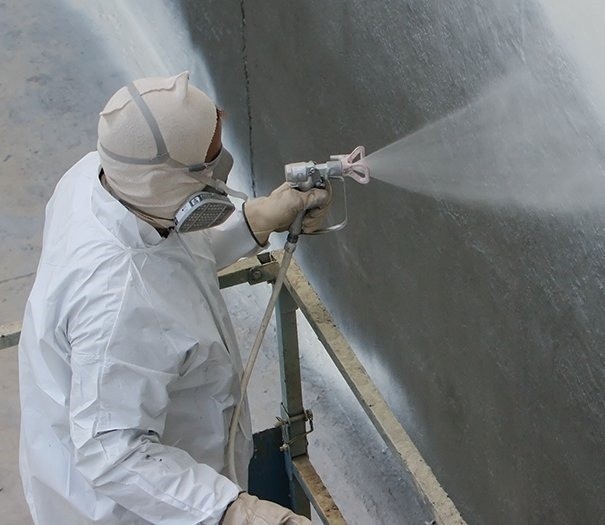 spraying dengan e-xtreme ex35