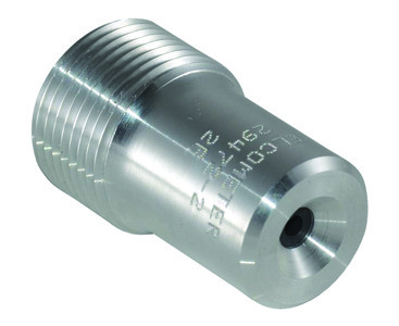 Tungsten Carbide Straight Bore Nozzle (for 10”) with Aluminium Jacket